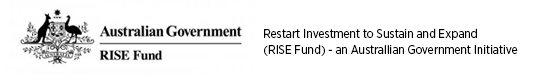 Australian government: RISE fund logo